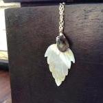 Shell Leaf and Smoky Quartz