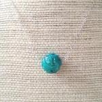 Unique Carved Turquoise Bal..